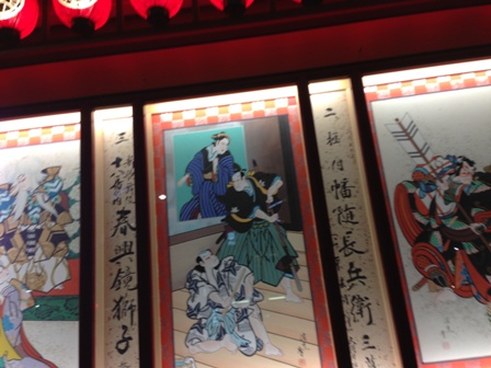 歌舞伎座の絵看板